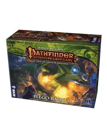 El Juego de cartas de aventuras de Pathfinder es un juego de cartas de aventuras cooperativo. Editado por Devir.