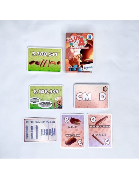 Dani el Panadero es un juego de matemáticas de la serie Club A editado por Átomo Games.