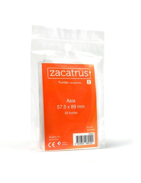 Fundas Zacatrus Asia 57,5 x 89 mm