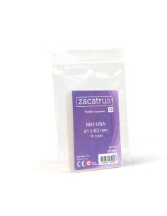 FUNDA ZAC. MINI USA 41x63 mm (55uds)