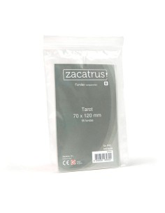 FUNDAS ZAC. TAROT 70x120mm (55uds)