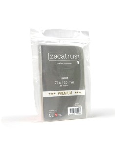 FUNDAS ZAC. TAROT PREMIUM 70x120mm (55uds)
