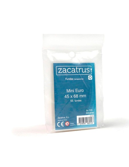 FUNDAS ZAC. MINI EURO 45x68 mm (55uds)