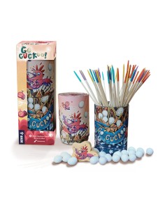 Go Cuckoo! es un juego familiar de estrategia y habilidad editado por Devir. 2