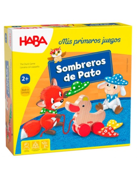 Mis primeros juegos - sombreros de pato es un juego para los más pequeños, de la editorial HABA.