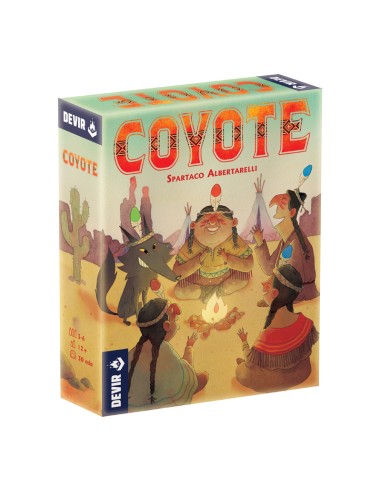 Coyote es un juego de cartas de faroleo y cálculo mental de la editorial Devir.