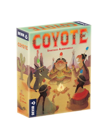 Coyote es un juego de cartas de faroleo y cálculo mental de la editorial Devir.