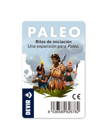 Paleo Ritos de Iniciación es una mini expansión del juego Paleo, editado por Devir.