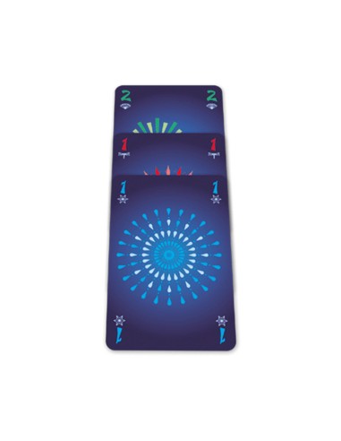 Hanabi es un juego de cartas cooperativo de Asmodee.