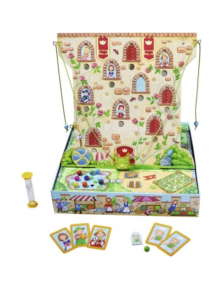 El Castillo de la Rana Escaladora es un juego de habilidad para niños editado por HABA.