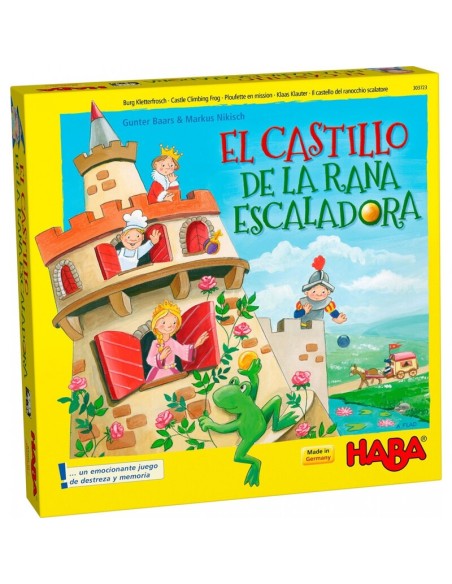 El Castillo de la Rana Escaladora es un juego de habilidad para niños editado por HABA.