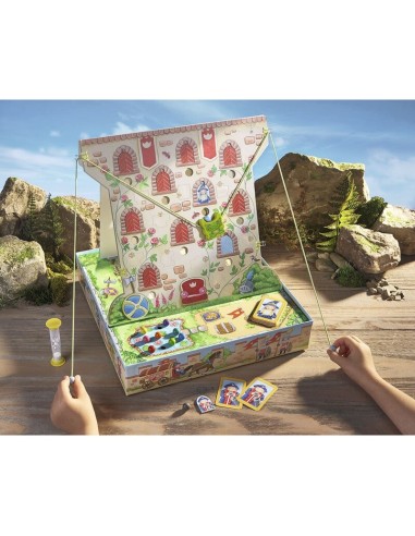 El Castillo de la Rana Escaladora es un juego de habilidad para niños editado por HABA.