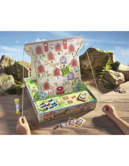 El Castillo de la Rana Escaladora es un juego de habilidad para niños editado por HABA.