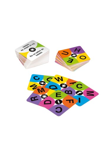 Eszi es un juego de volcabulario y rapidez editado por Lúdilo.