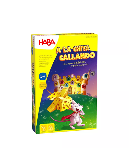 A la Chita callando es un juego de habilidad de la marca HABA.