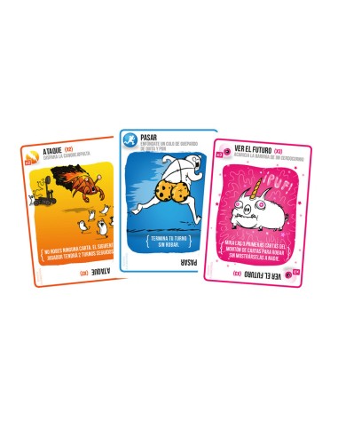 Exploding Kittens es una versión para dos jugadores de Exploding Kittens.