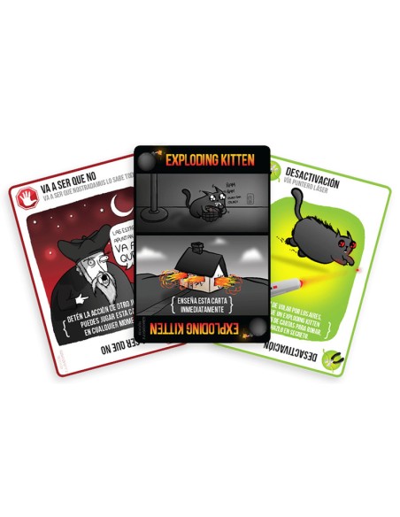 Exploding Kittens es una versión para dos jugadores de Exploding Kittens.