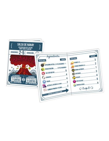 Exploding Kittens recetas del desastre es una versión muy completa del juego Exploding Kittens.