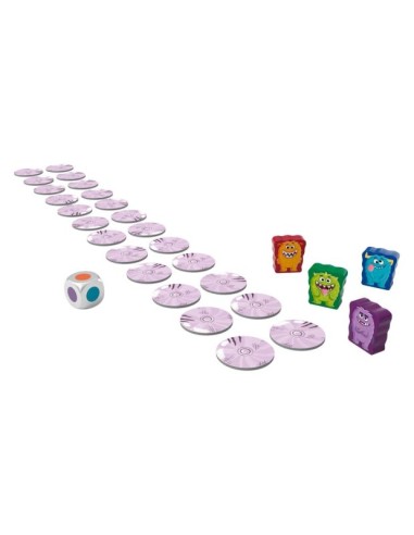 La Comilona de los monstruos es un juego de memoria de la editorial HABA.