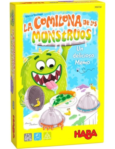 La Comilona de los monstruos es un juego de memoria de la editorial HABA.