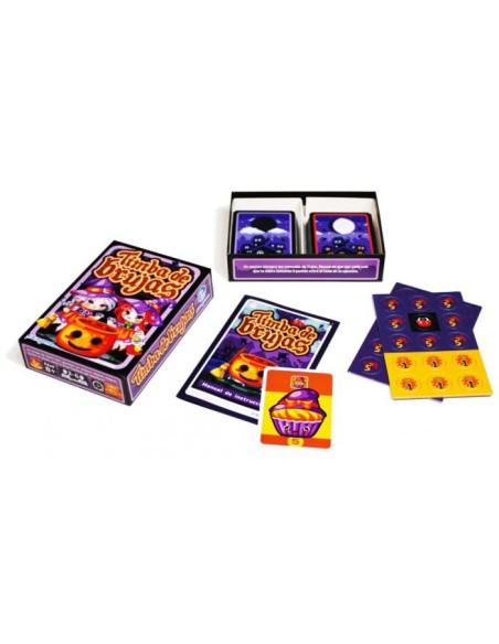 Timba de Brujas es un juego de cartas familiar de tentar la suerte.