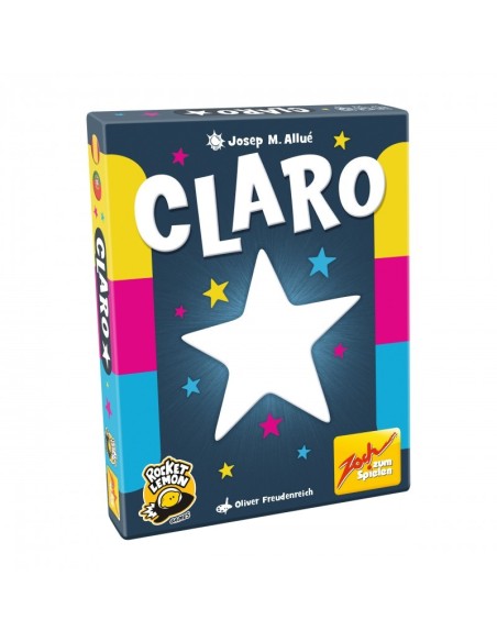 Claro es un sencillo y divertido juego de cartas editado por Rocket Lemon Games.