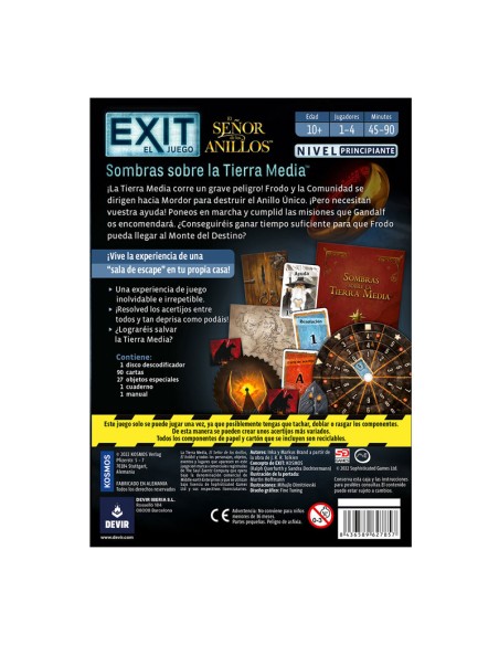 EXIT: EL SEÑOR DE LOS ANILLOS