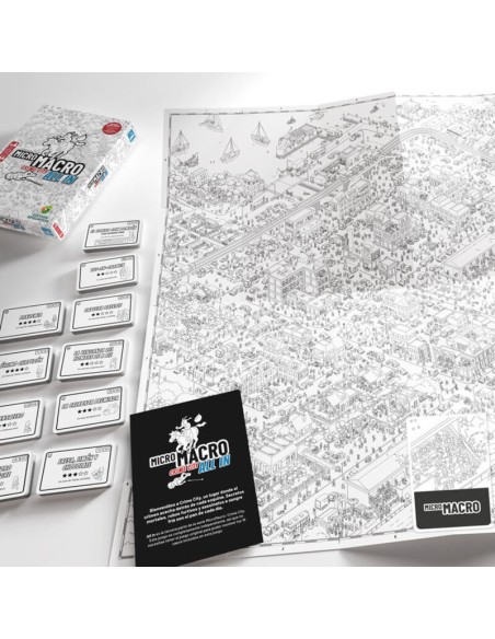 MicroMacro All In es la tercera parte del juego MicroMacro Crime Cite. Editado en España por SD Games.