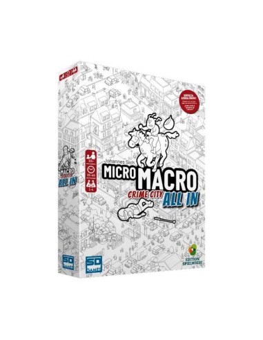 MicroMacro All In es la tercera parte del juego MicroMacro Crime Cite. Editado en España por SD Games.