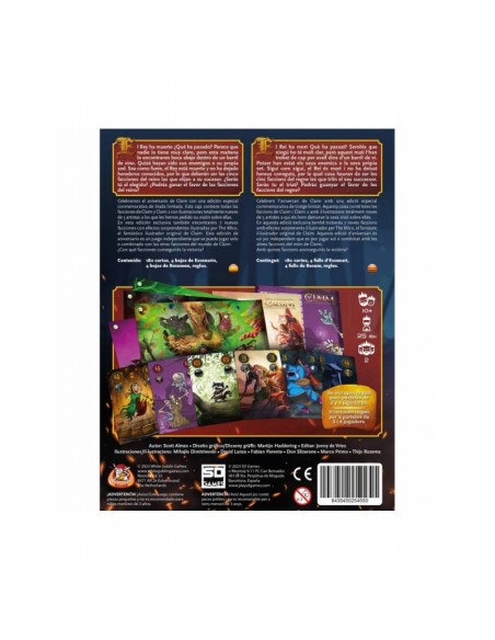 Claim V Aniversario - edición limitada es una edición especial de Claim. Editado por SD Games.
