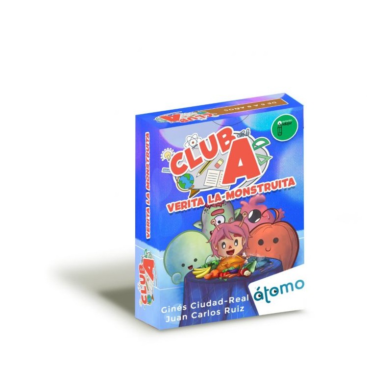 Verita la Monstruita es un juego de cartas educativo editado por Átomo Games
