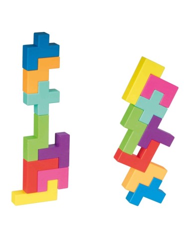 Buildzi es un juego de rapidez, habilidad y lógica editado por Lúdilo.