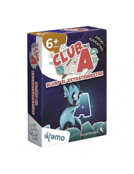 Club A - Blurp el Extraterrestre es un juego de cartas educativo editado por Átomo Games.