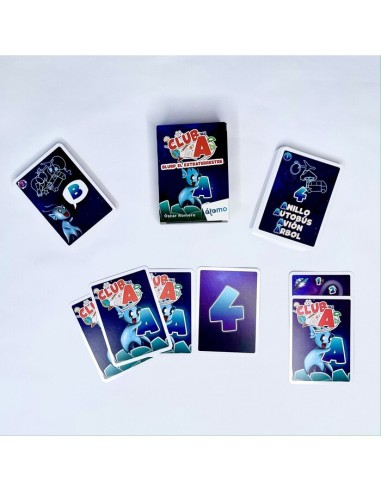 Club A - Blurp el Extraterrestre es un juego de cartas educativo editado por Átomo Games.