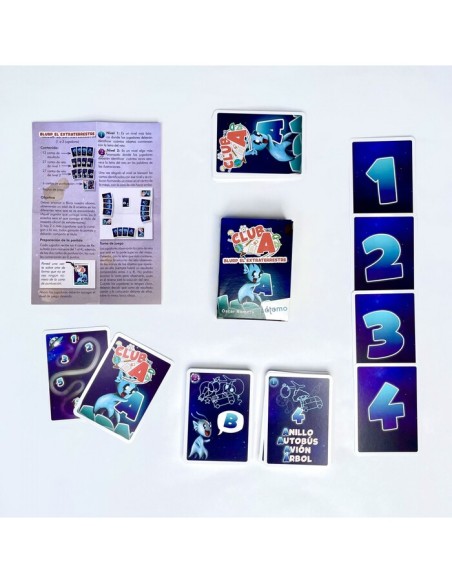 Club A - Blurp el Extraterrestre es un juego de cartas educativo editado por Átomo Games.