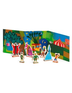 Woody story puzzle Pinocho es un fantastico puzzle de madera de Ludattica. 2