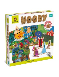 Woody story puzzle Pinocho es un fantastico puzzle de madera de Ludattica.