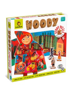 Woody Story Puzzle Caperucita roja es un puzzle de madera de Ludattica.