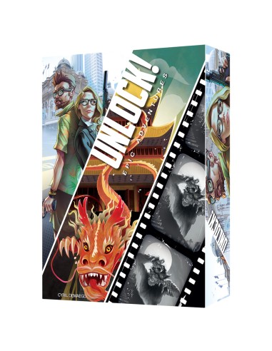 UNLOCK! EPIC ADVENTURES es un juego cooperativo de Escape Room editado por Space Cowboys.