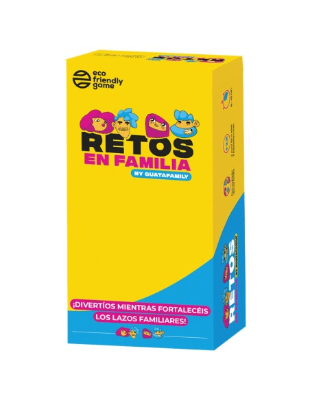 Retos en familia es un divertido Party Game de los autores de Guatafac.