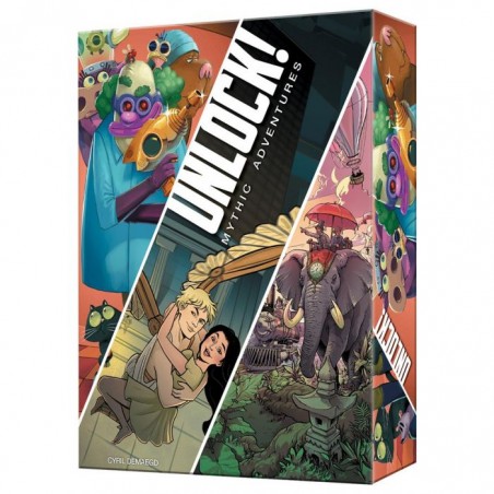 Unlock Mythic Adventures es un juego cooperativo de Escape Room editado por Space Cowboys.