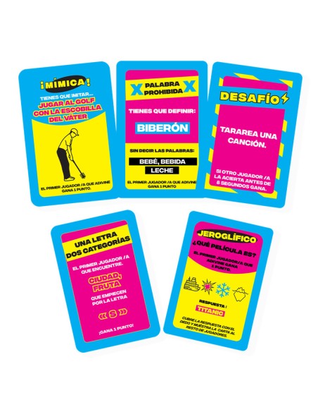 Retos en familia es un divertido Party Game de los autores de Guatafac.