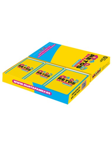 Retos en familia es un divertido Party Game de los autores de Guatafac.