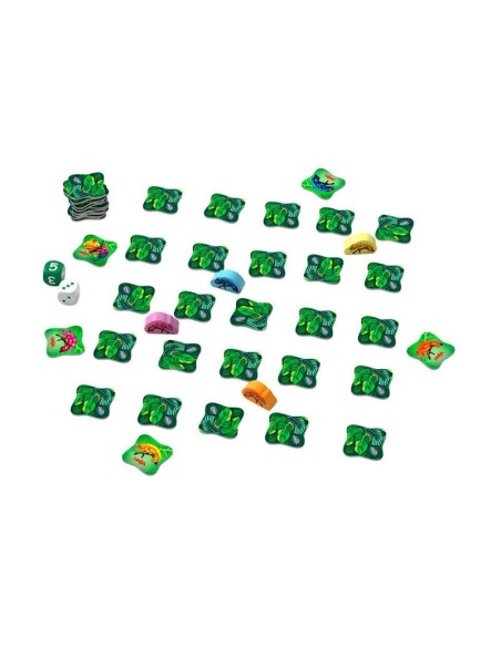 Cami Camaleón es un juego de memoria y tentar la suerte de Haba.