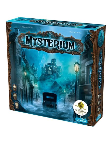 Mysterium es un juego cooperativo con temática de misterio, editado po Libellud.