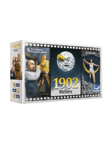 1902 Méliès es un juego de mesa de gestión de acciones de Looping Games.