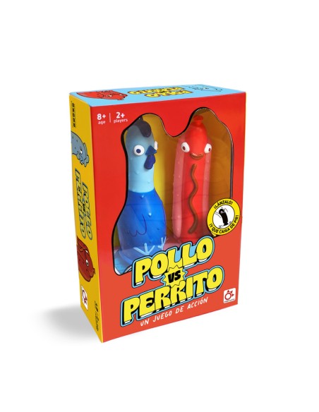 Pollo VS Perrito es un divertido party game por equipos de la editorial Mercurio.