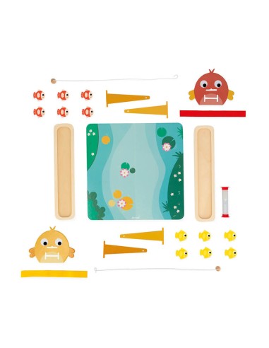 Pic Pic juego de pesca es un juego de habilidad para dos jugadores fabricado por Janod.