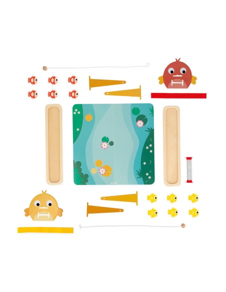 Pic Pic juego de pesca es un juego de habilidad para dos jugadores fabricado por Janod.