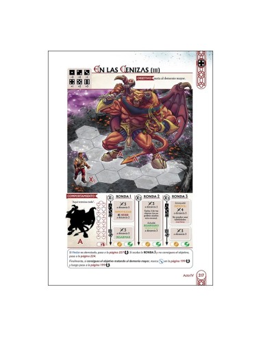 En las Cenizas es un librojuego para adultos editado por Devir.